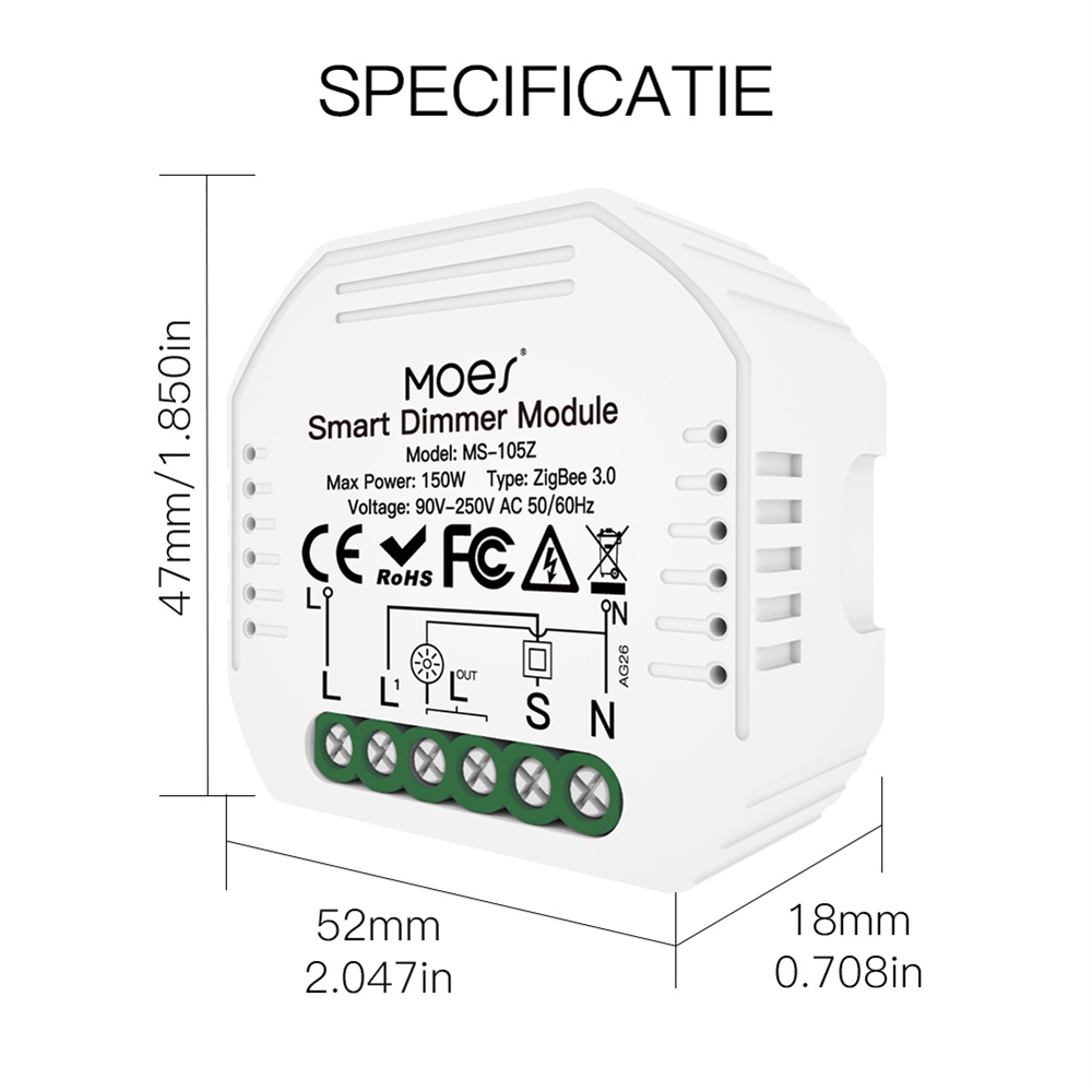 Moes Tuya ZigBee 3